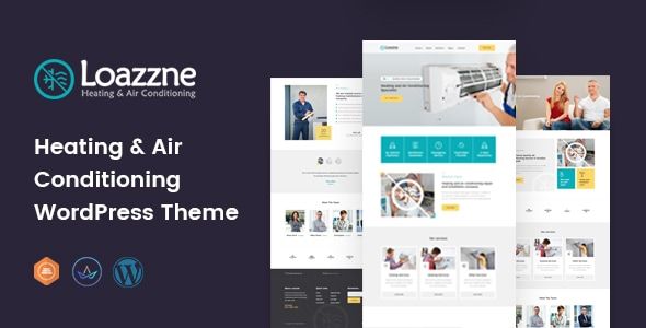 Loazzne – Air Conditioning Services WordPress Theme 1 Loazzne – Air Conditioning Services WordPress Theme