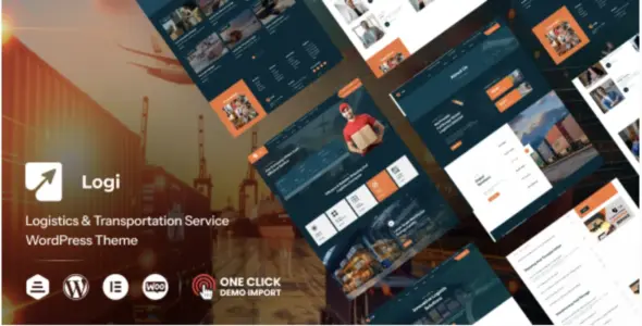 Logi Logistics WordPress Theme