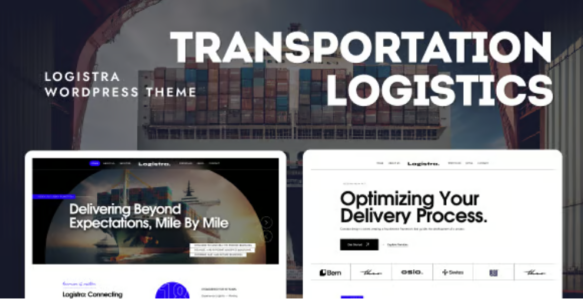 Logistra Transportation & Logistics WordPress Theme