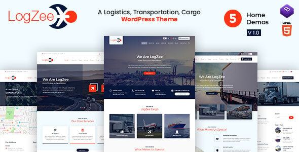 Logzee | Logistics, Transportation, Cargo WordPress Theme 1 Logzee WordPress Theme
