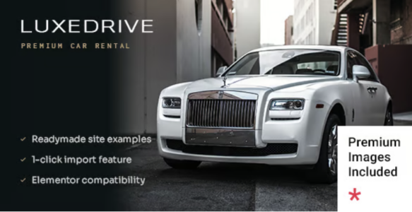 Luxe Drive Limousine and Car Rental WordPress Theme