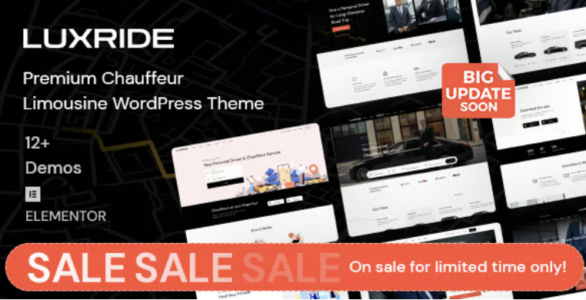 Luxride Chauffeur Limousine WordPress Theme