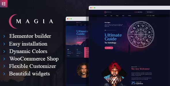 Magia – Astrologist WordPress Theme 1 Magia – Astrologist WordPress Theme