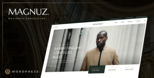 Magnuz Business WordPress Theme