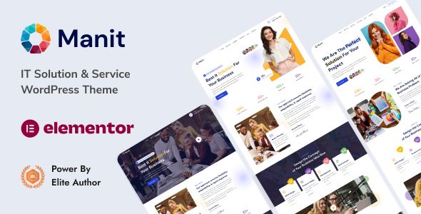 Manit - IT Solutions & Technology WordPress Theme 1 Manit IT Solutions & Service WordPress Theme