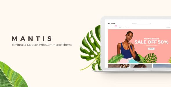 Mantis - Minimal & Modern WooCommerce Theme 1 Mantis Minimal & Modern WooCommerce Theme