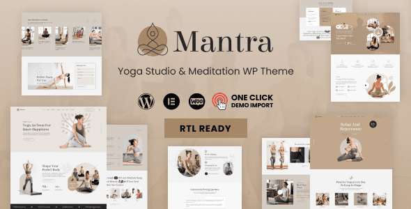 Mantra - Yoga Fitness WordPress Theme 1 Mantra - Yoga Fitness WordPress Theme