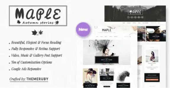 Maple - Responsive WordPress Blog Theme