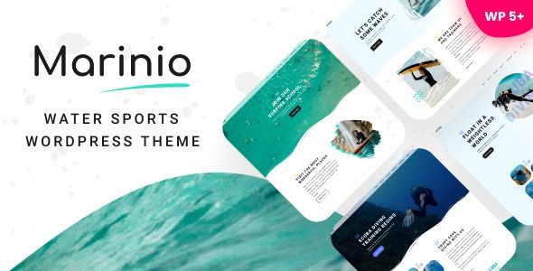 Marinio – Water Sports WordPress Theme 1 Marinio Water Sports WordPress Theme