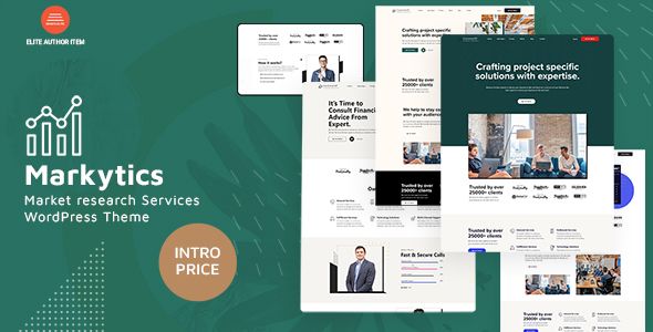 Markytics – IT Solutions Business Agency WordPress Theme 1 Markytics WordPress Theme