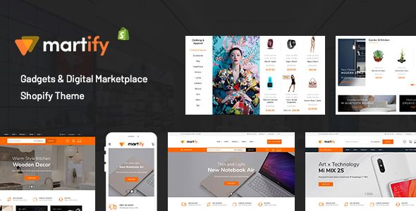 Martify | Digital Marketplace Shopify Theme 1 Martify WordPress Theme