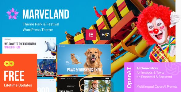 Marveland – Theme Park Festival WordPress Theme 1 Marveland – Theme Park Festival WordPress Theme