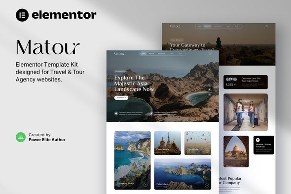 Matour – Tour & Travel Agency Elementor Template Kit 1 Matour – Tour & Travel Agency Elementor Template Kit