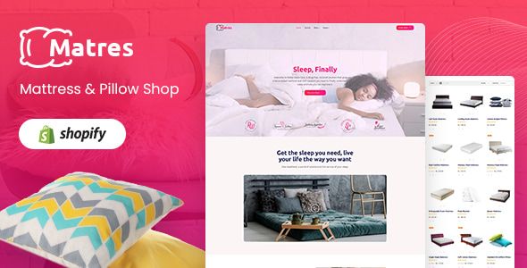 Matres - Responsive One, Single Product Shopify Theme 1 Matres Responsive One Single Product Shopify Theme