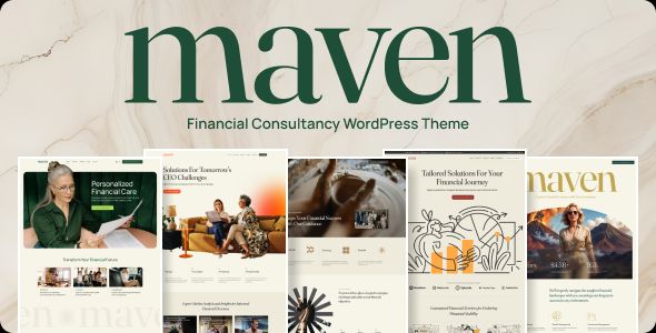 Maven – Consulting Career Coaching WordPress Theme 1 Maven Financial Consultancy WordPress Theme