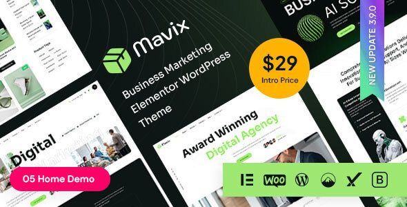 Mavix – Business Marketing Elementor WordPress Theme 1 Mavix Business Marketing Elementor WordPress Theme