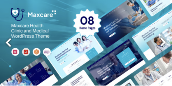 Maxcare Health Clinic and Medical WordPress Theme