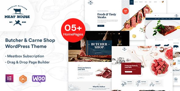 MeatHouse – Butcher Shop WordPress Theme 1 Meat House – Butcher Shop WordPress Theme