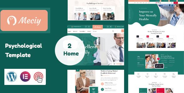 Meciy – Psychology and Counseling Elementor WordPress Theme 1 Meciy Psychology and Counseling WordPress Theme