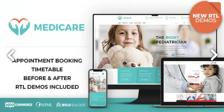 Medicare - Doctor, Medical & Healthcare WordPress Theme 1 Medicare Doctor, Medical & Healthcare WordPress Theme
