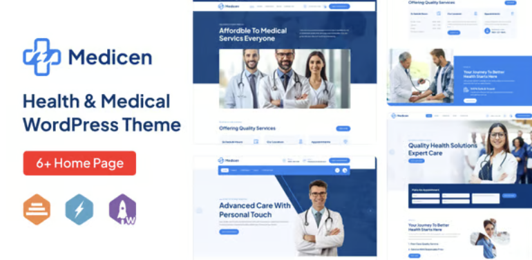 Medicen - Health & Medical WordPress Theme 1 Medicen - Health & Medical WordPress Theme