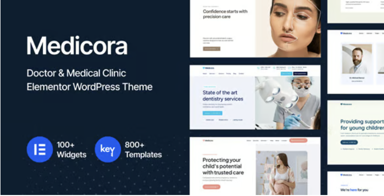 Medicora - Doctor & Medical Clinic Elementor WordPress Theme 1 Medicora Doctor & Medical Clinic Elementor WordPress Theme