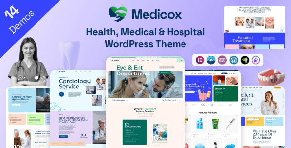 Medicox – Health & Medical WordPress Theme 1 Medicox Health & Medical WordPress Theme