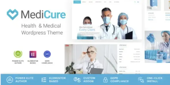 Medi Cure Pro – Health & Medical WordPress Theme