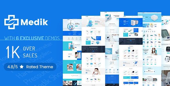 Medik – Medical WooCommerce Store 1 Medik – Medical Woo Commerce Store WordPress Theme