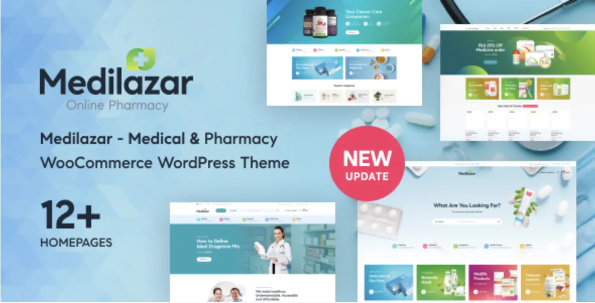 Medilazar - Pharmacy Medical WooCommerce WordPress Theme 1 Medilazar Medical & Pharmacy WooCommerce WordPress Theme