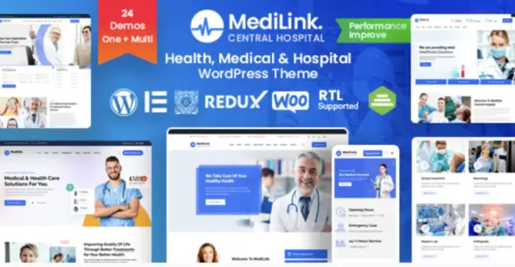 Medilink Pro – Health & Medical WordPress Theme