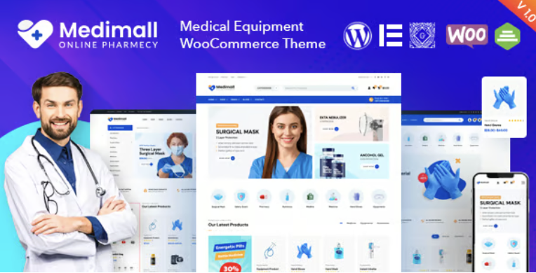 Medimall – Medical WooCommerce Theme 1 Medimall Medical WooCommerce Theme