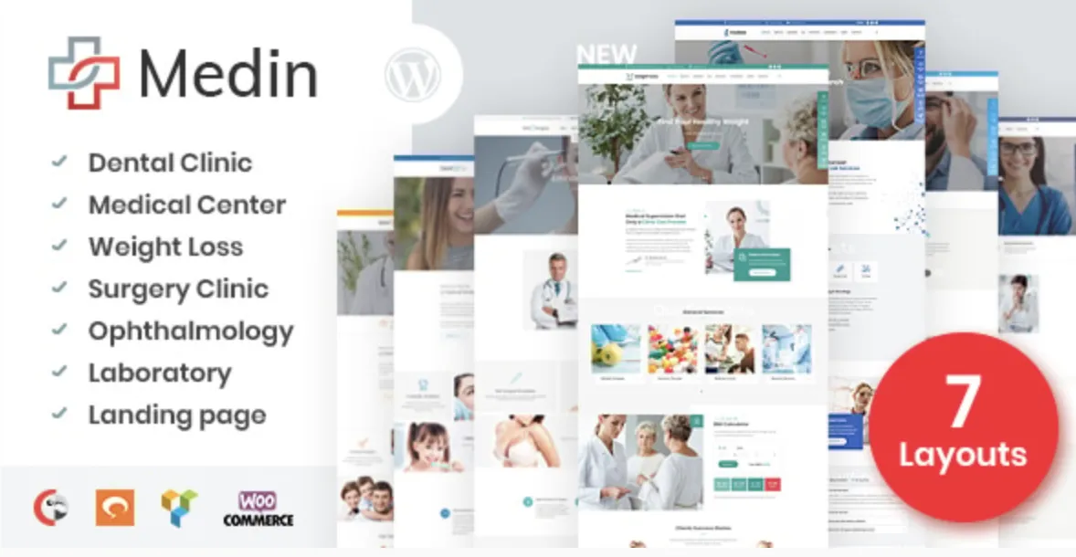 Medin - Medical Center WordPress Theme 1 Medin - Medical Center WordPress Theme