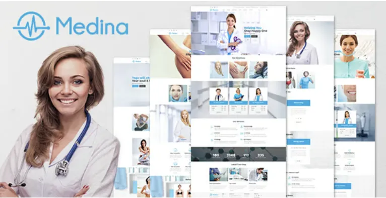 Medina - Medical WordPress Theme 1 Medina - Medical WordPress Theme