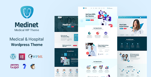 Medinet - Medical and Health WordPress Theme +RTL 1 Medinet Medical and Hospital WordPress Theme