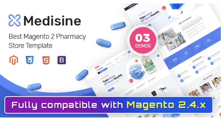 Medisine - Drug and Medical Store Magento 2 Theme 1 Medisine Drug and Medical Store Magento 2 Theme