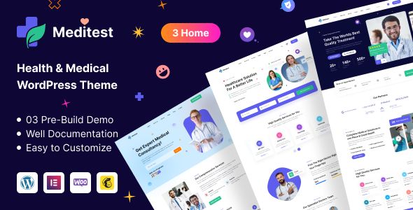 Meditest – Health Medical WordPress Theme 1 Meditest – Health Medical WordPress Theme