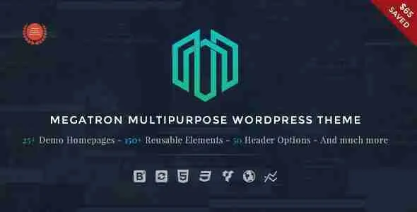 Megatron - Responsive MultiPurpose WordPress Theme 1 Megatron Multipurpose WordPress Theme