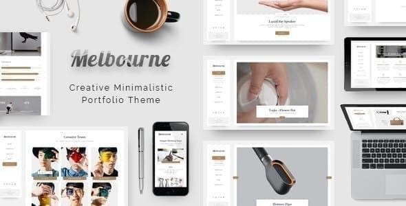Melbourne - Portfolio | WordPress Theme 1 Melbourne - Portfolio WordPress Theme