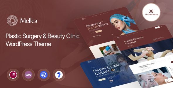 Mellea - Plastic Surgery & Beauty Clinic WordPress Theme 1 Mellea Plastic Surgery & Beauty Clinic WordPress Theme