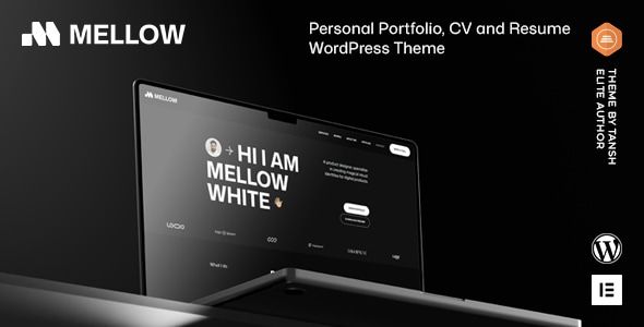 Mellow - Personal Portfolio WordPress Theme 1 Mellow Personal Portfolio WordPress Theme