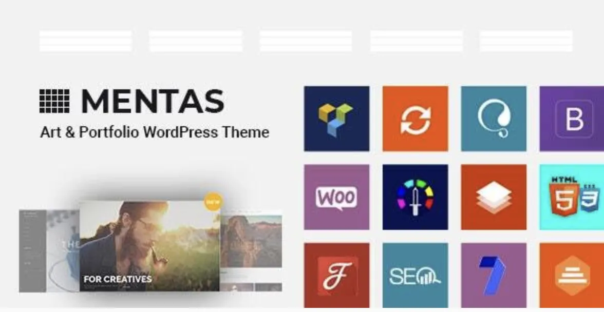 Mental Pro — Art & Portfolio WordPress Theme 1 Mental Pro Art & Portfolio WordPress Theme