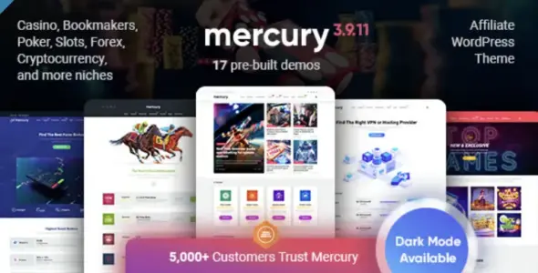 Mercury Pro – Affiliate WordPress Theme