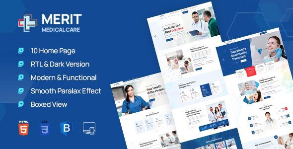 Merit – Health Medical WordPress Theme 1 Merit – Health Medical WordPress Theme