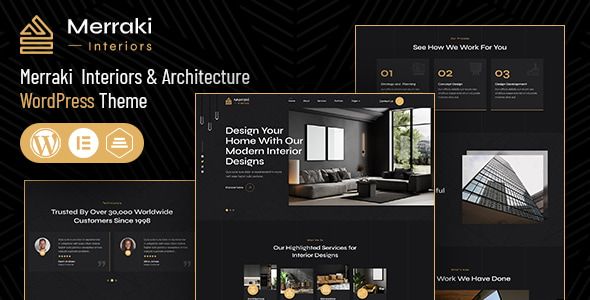 Merraki | Interiors Architecture WordPress Theme 1 Merraki Interiors Architecture WordPress Theme