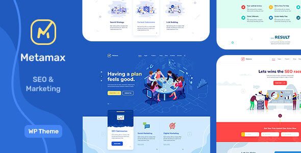 MetaMax - SEO and Marketing WordPress Theme 1 Meta Max SEO and Marketing WordPress Theme