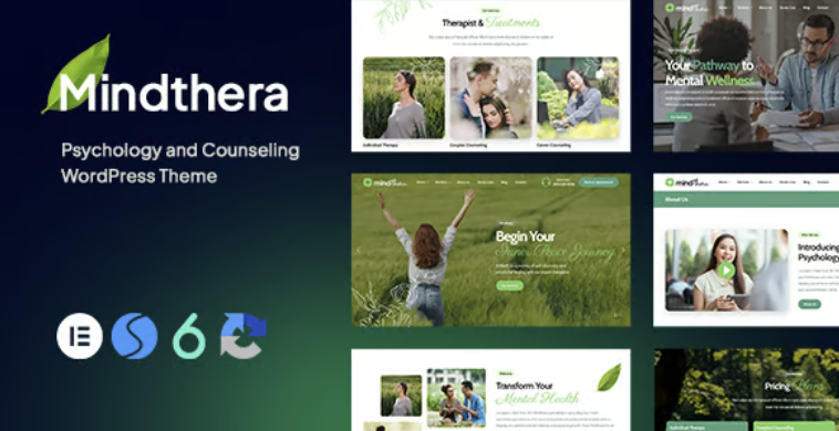 Mindthera - Psychology and Counseling WordPress Theme 1 Mindthera Psychology and Counseling WordPress Theme
