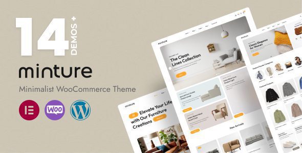 Miniture - Minimalist WooCommerce Theme 1 Miniture Minimalist Woo Commerce Theme