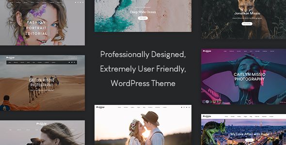 Missio – Photography WordPress 1 Missio – Photography WordPress