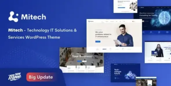 Mitech Pro Technology IT Solutions & Services WordPress Theme